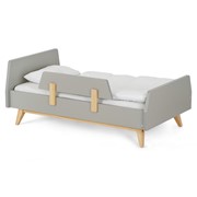 מיטת מעבר קרוליין אפור/עץ – Caroline Toddler Bed Grey/Wood 130×70 cm