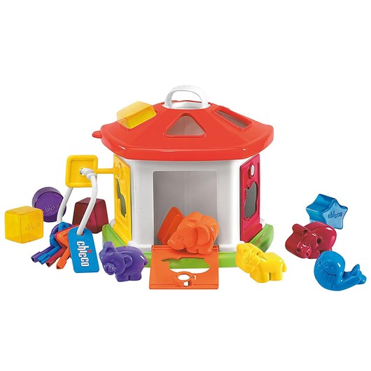 צעצוע בית מפתחות חיות - Animal Cottage - צבעוני Colourful