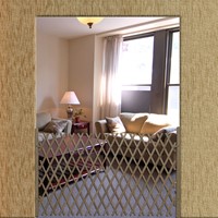 שער אקורדיון מעץ - Safety Gate