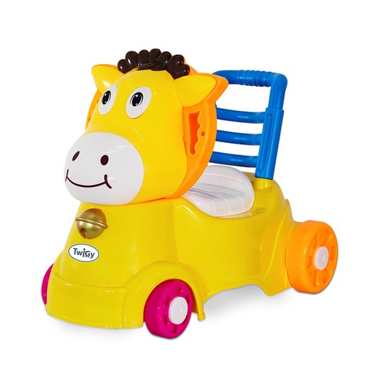 סיר גמילה בימבה על גלגלים - Train it! Musical Potty Car Musical Potty Car - צהוב/כחול - Yellow/Blue