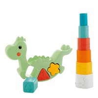 צעצוע הדינוזאור המתנדנד 2 ב-1 - +2in1 Rocking Dino ECO