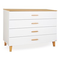 שידת אחסנה ראנצ’ לבן/עץ – Ranch™ Dresser White/Wood 120 cm
