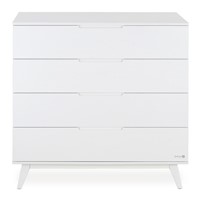 שידת אחסנה קלואי לבן קלאסי -  Chloie™ Dresser Classic White 100 cm