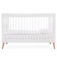 מיטת תינוק אמנדה לבן/אקריל - Amanda™ Baby Bed White/acrylic 130x70 cm