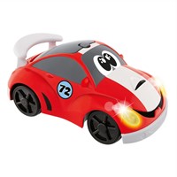 מכונית חיפושית עם שלט אדום לבן – Toys johnny coupe racing