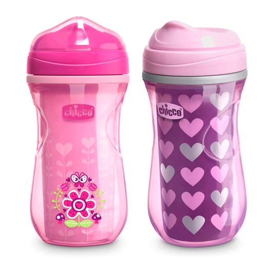 בקבוק שתייה ספורט - +Active Cup 14M - ורוד וסגול - Pink & Purple