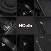 עגלת תאומים נואל שחור - NOelle
