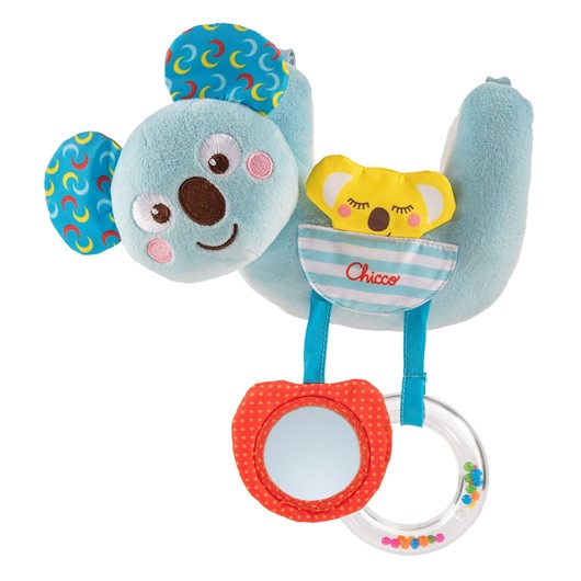 צעצוע לעגלה משפחת קואלה - Koala's Family - כחול - Blue