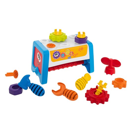 ערכת כלי עבודה - Toy S2P 2 IN 1 Gear & Tool Box - צבעוני - Colorful