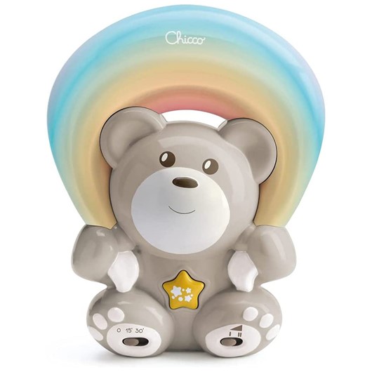 מנורת לילה דובי קשת בענן - Toy FD Rainbow Bear Neutral - חום נטורל - Neutral