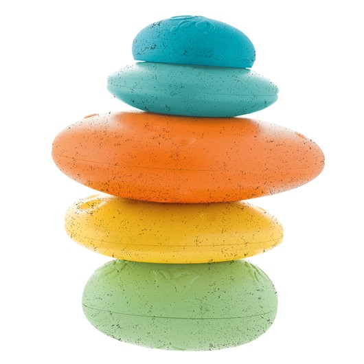 משחק אבני איזון - +Stone Balance ECO - צבעוני - Colorful