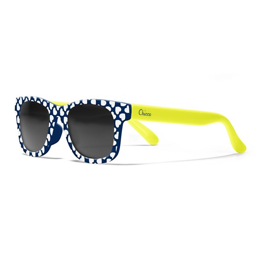משקפי שמש לילדים - +Sunglasses 24M - צהוב וכחול - Yellow&Blue