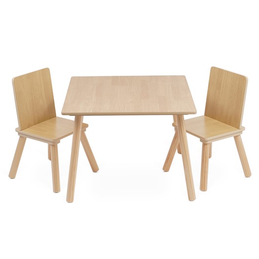 סט שולחן + 2 כיסאות מורל - ‏‏‏‏™Morell - עץ טבעי - Caramel