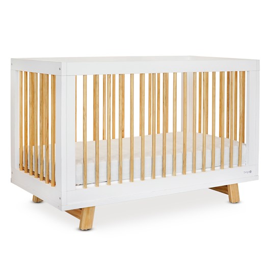 מיטת תינוק מולי לבן/עץ – Moly™ Baby Bed White/Wood 120×60 cm - לבן/עץ - White/Wood