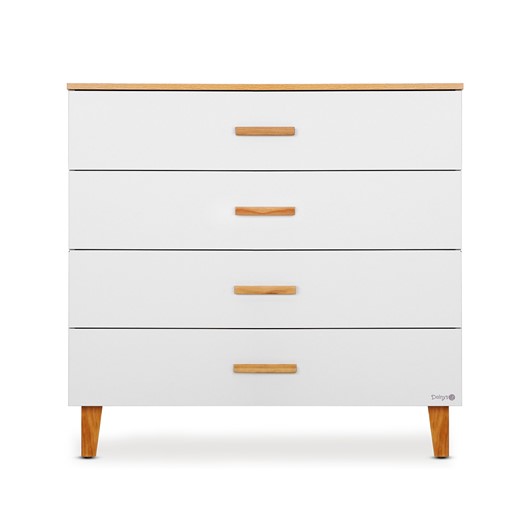 שידת אחסנה ריין לבן/עץ – Rain™ Dresser White/Wood 100 cm - לבן/עץ - White/Wood