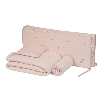 סט מצעים למיטת תינוק ליין גינה אורבנית – Baby Bed Set - גמד ישנוני - Sleepy Gnome