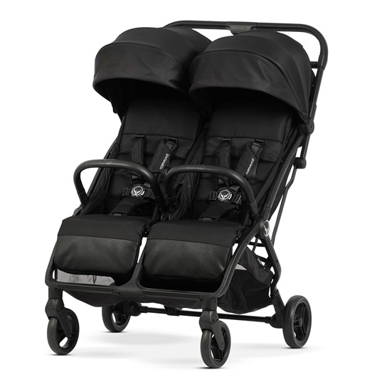 עגלת תאומים דאבל ג’אם – DoubleGem - שחור - Black