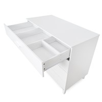 שידת אחסנה ראנצ’ לבן קלאסי – Ranch™ Dresser Classic White 120 cm
