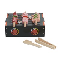 סט ברביקיו מעץ - ‏‏‏‏Wooden Barbecue Set