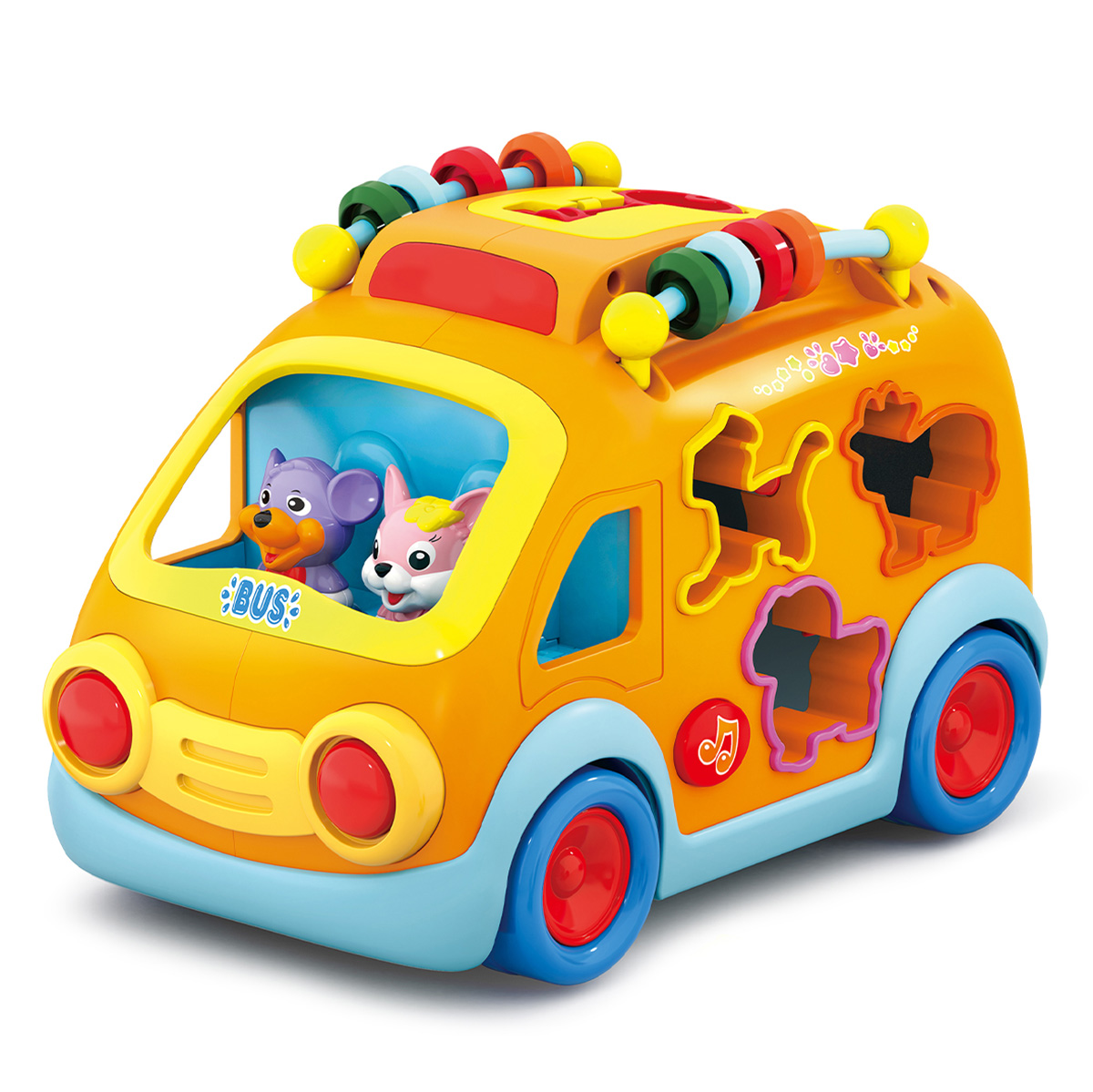 אוטובוס התאמת צורות - Shape Sorting Bus, צעצועי התפתחות | דוורון מוצרי ...