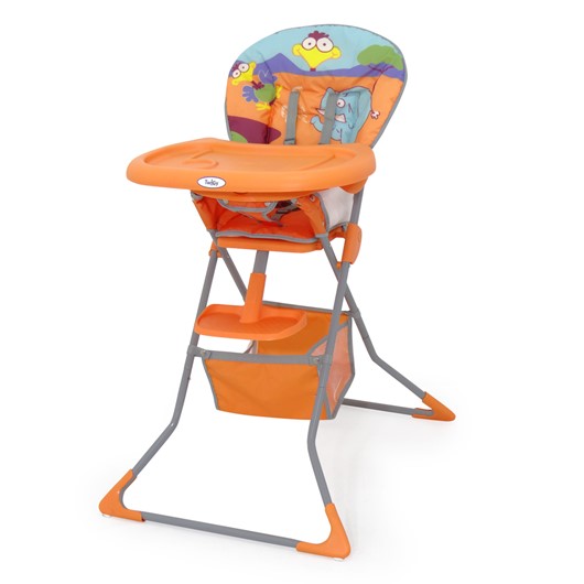 כסא אוכל גבוה דינר טיים - ™Dinner Time - כתום חיות - Orange Animals
