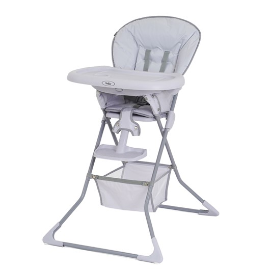 כיסא אוכל גבוה דינר טיים – ™Dinner Time - אפור בהיר - Cloud