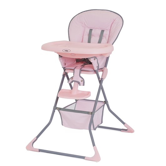 כיסא אוכל גבוה דינר טיים – ™Dinner Time - ורוד - Flamingo