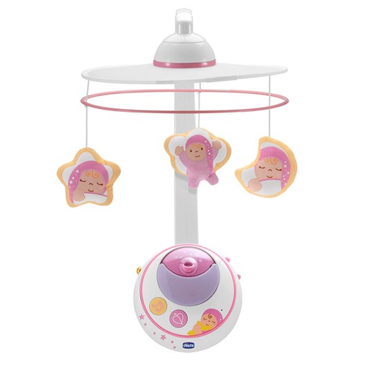 מובייל מאיר לתקרה כוכבים קסומים - Magic Stars Cot Mobile - ורוד Pink