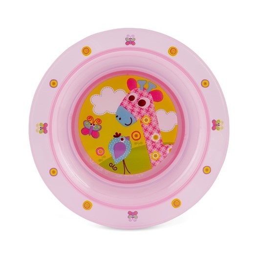 קערה עם תחתית נדבקת - Flawless™ Suction Bowl - ורוד - Pink