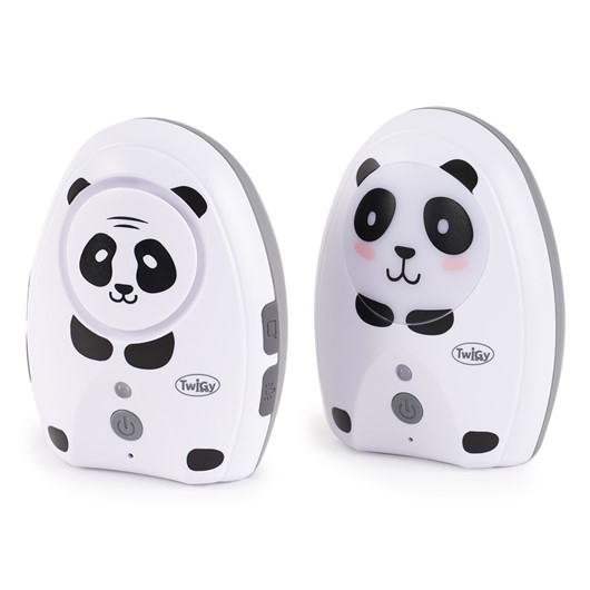 מוניטור שמע לתינוקות - Watch My Baby™ - Taurus Panda - אפור לבן - White Grey