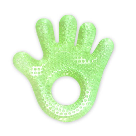 נשכן קירור כף יד - Flawless™ Hand Teether - ירוק - Green