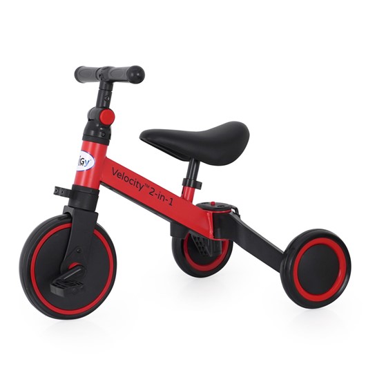 אופניים לילדים ולוסיטי 2 ב-1 - Velocity™ 2-in-1 - אדום - Red