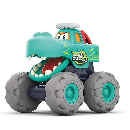 משאית מפלצת תנין - Monster Truck Crocodile - צבעוני - Colorful