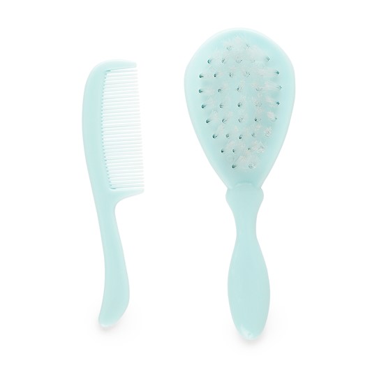 סט מברשת ומסרק - Flawless™ Comb & Brush - כחול - Blue