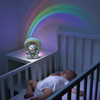 מנורת לילה דובי קשת בענן - Toy FD Rainbow Bear Neutral