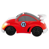 מכונית חיפושית עם שלט אדום לבן – Toys johnny coupe racing