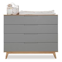 שידת אחסנה קיילי אפור/עץ – Kylie™ Dresser Graphit/Wood 120 cm