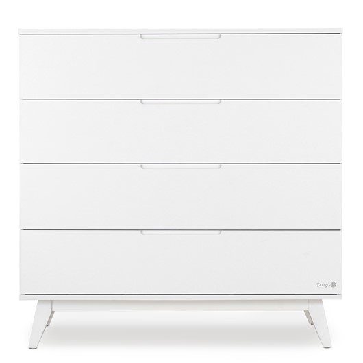 שידת אחסנה קלואי לבן קלאסי -  Chloie™ Dresser Classic White 100 cm - לבן קלאסי - Classic White