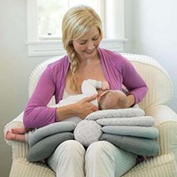 כרית הנקה ספר - Cuddle Time Baby Nursing Pillow