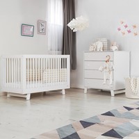 מיטת תינוק מולי לבן קלאסי – Moly™ Baby Bed Classic white 120×60 cm