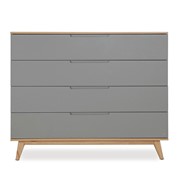 שידת אחסנה קיילי אפור/עץ – Kylie™ Dresser Graphit/Wood 120 cm