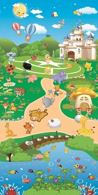 משטח פעילות עובי 2 ס"מ - Play mat Lay & Play