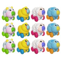 דיספליי 12 י"ח בובות מוזיקליות מהחווה - Go Go Music Display Box