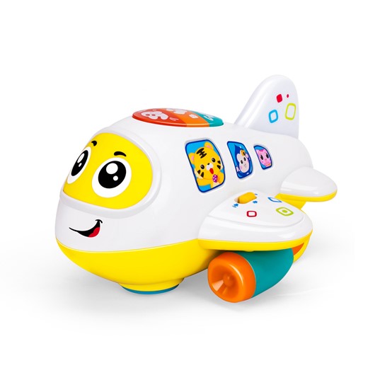 מטוס צעצוע ולמידה - Bump 'n Go Learning Plane - צבעוני Colorful