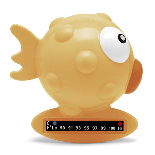 מדחום אמבטיה דג - Bath Thermometer Fish - כתום - Orange