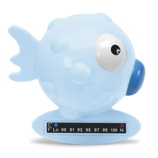 מדחום אמבטיה דג - Bath Thermometer Fish - תכלת - Light Blue