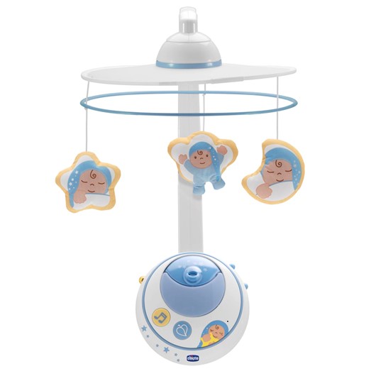מובייל מאיר לתקרה כוכבים קסומים - Magic Stars Cot Mobile - כחול Blue
