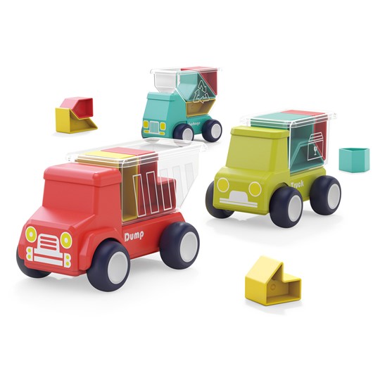 משאית פאזל - Truck Puzzle - צבעוני - Colorful