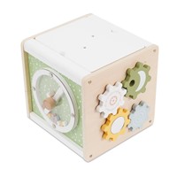 קוביית פעילות מעץ - ‏‏‏‏Baby Activity Cube