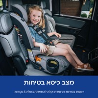 כיסא בטיחות מייפיט אייר קלירטקס - MyFit Air ClearTex